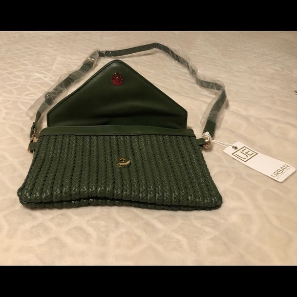 Leather Braided Crossbody Bag - Picture 3 of 4